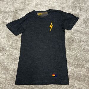 Aviator Nation T Shirt Lightening Bolt XS